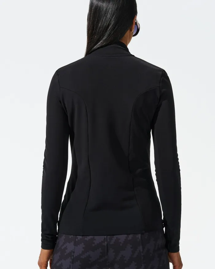 Perfect Moment JG Thermal HalfZip Top Black Women Base Layers