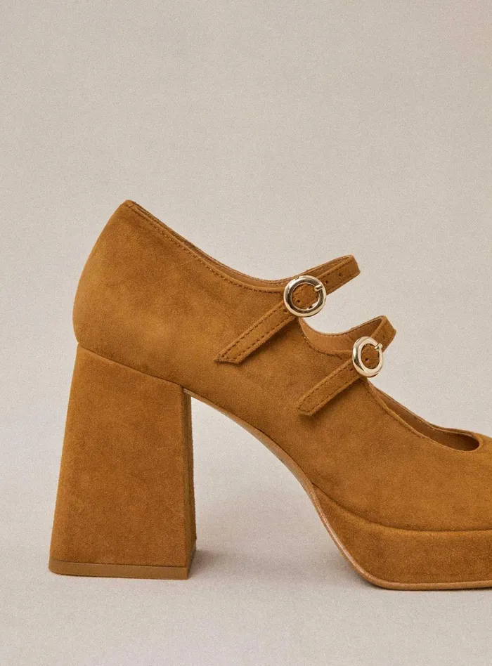 Petite Mendigote Babies Ss24 Constance Platform Heels Natural 8211 Women
