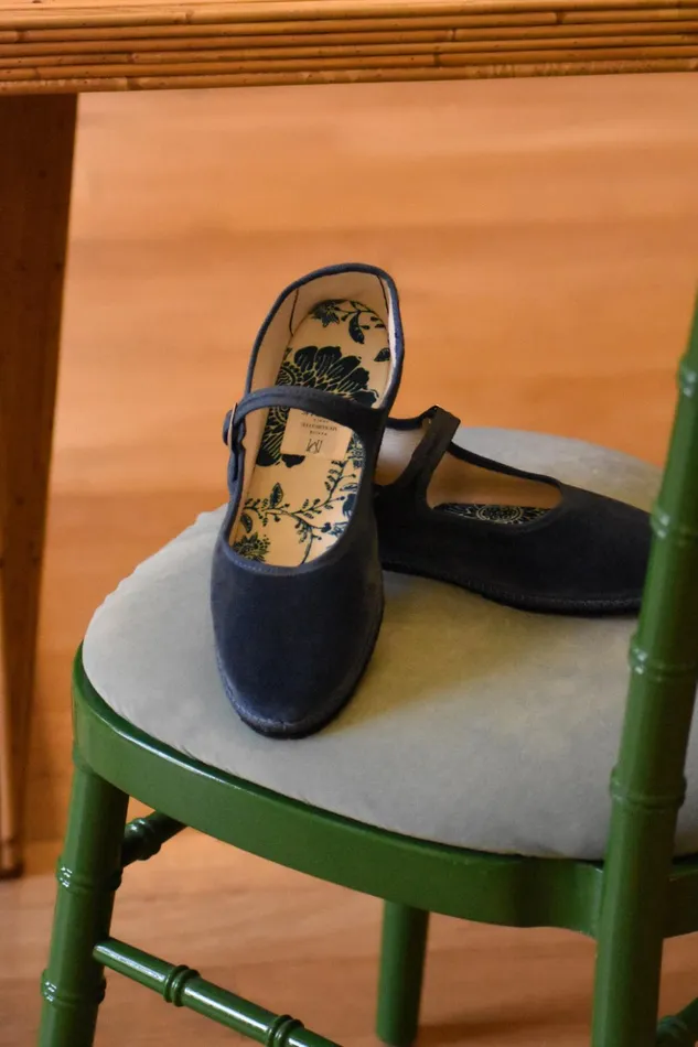 Petite Mendigote Ballerinas Cayumas X Pm Ballerinas Blue 8211 Women
