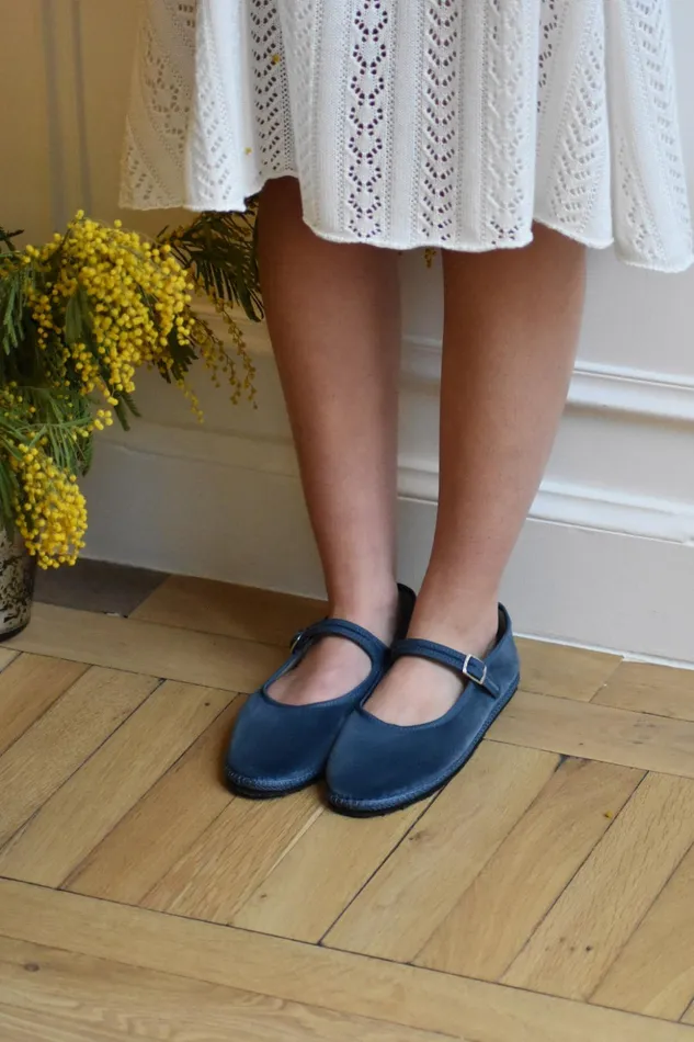 Petite Mendigote Ballerinas Cayumas X Pm Ballerinas Blue 8211 Women