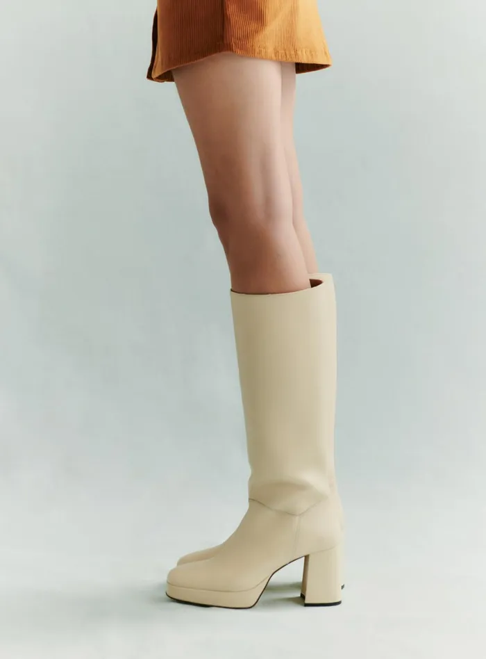 Petite Mendigote Boots Clarisse Boots Ecru 8211 Women