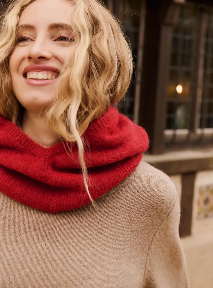 Petite Mendigote Jackets and Coats Agnes Hood Rouge 8211 Women