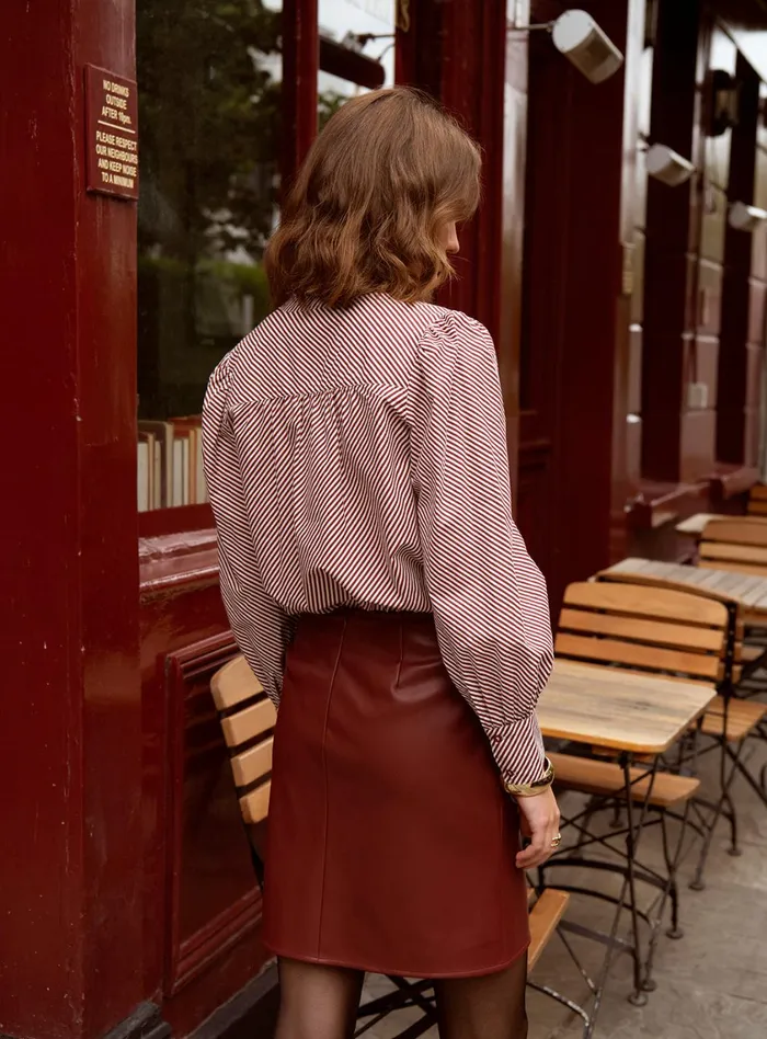 Petite Mendigote Skirts and Shorts Fw24 Jupe Courte Jena Bordeaux 8211 Women