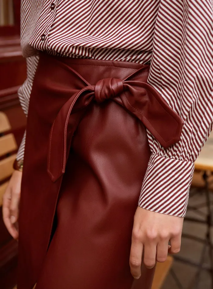 Petite Mendigote Skirts and Shorts Fw24 Jupe Courte Jena Bordeaux 8211 Women