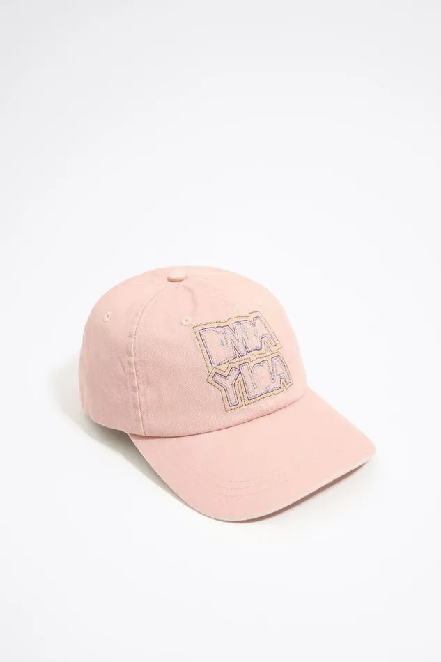 Pink Cotton Cap Pink Women Bimba Y Lola Hats And Caps