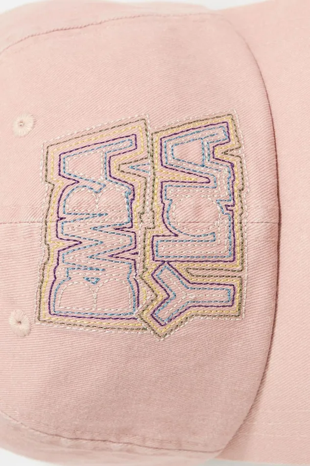 Pink Cotton Cap Pink Women Bimba Y Lola Hats And Caps