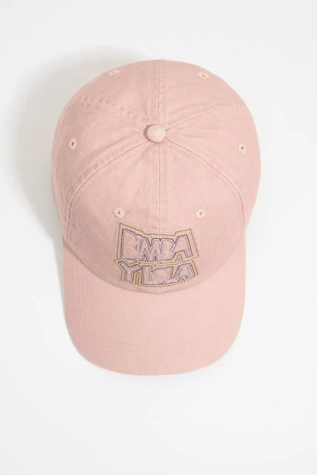 Pink Cotton Cap Pink Women Bimba Y Lola Hats And Caps