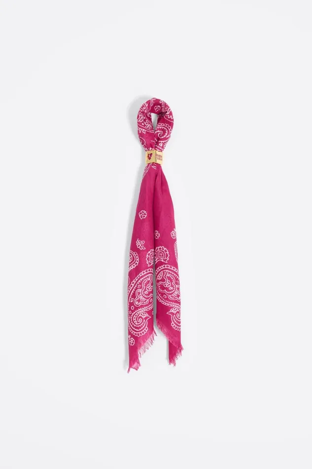 Pink Scarf Bag Charm Fuchsia Women Bimba Y Lola Bag Charms