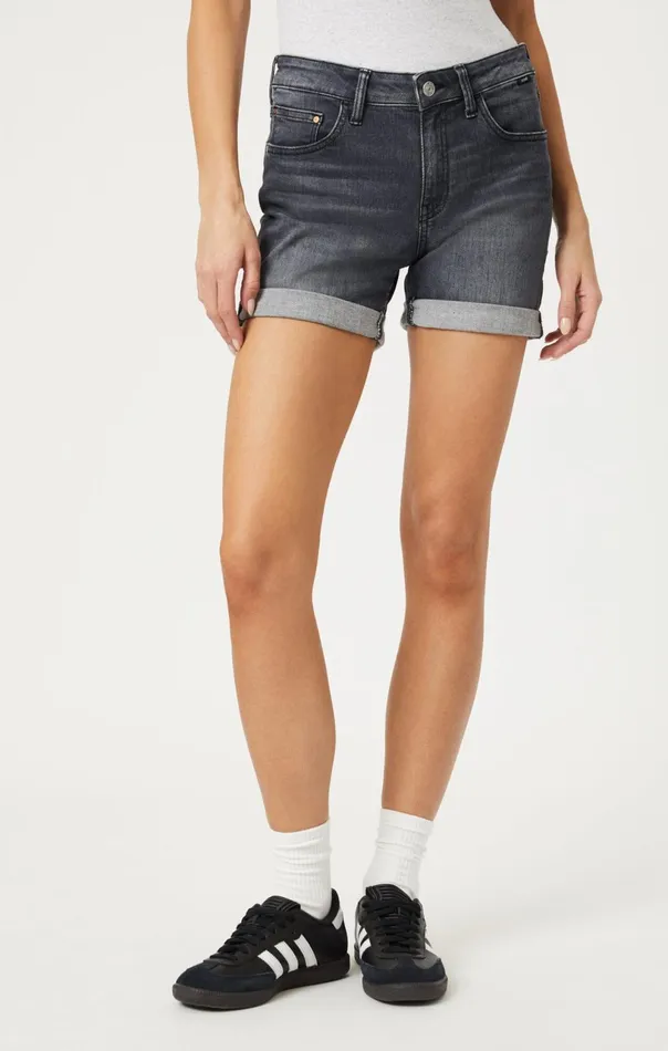 Pixie Shorts In Mid Smoke Brushed Flex Blue Women Mavi Jeans Shorts Pixie Shorts In Mid Smoke Brushed Flex Blue Women Mavi Jeans Shorts