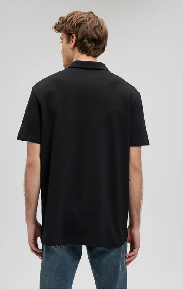 Polo Shirt In Black Men Mavi Jeans Shirts Polo Shirt In Black Men Mavi Jeans Shirts