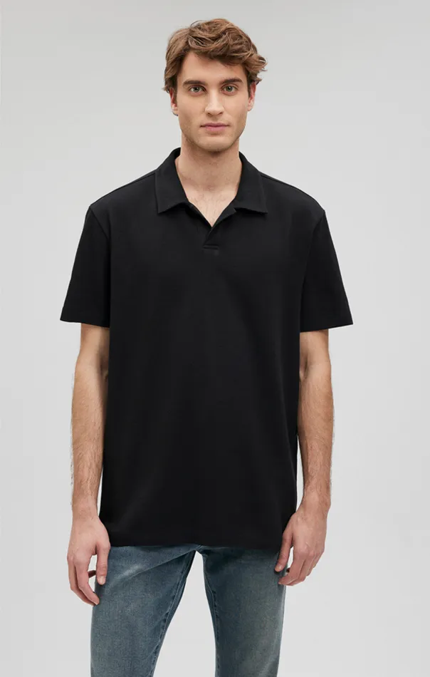 Polo Shirt In Black Men Mavi Jeans Shirts Polo Shirt In Black Men Mavi Jeans Shirts