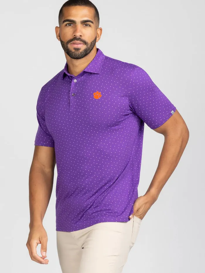 Polo Shirts Men Tasc Performance Cloud Polo 8211 Ace Dot 8211 Clemson