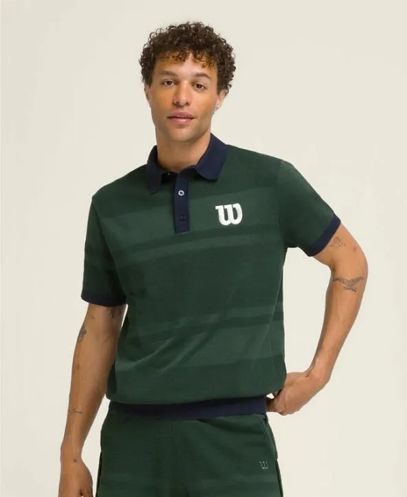 Polos Men Wilson Lafayette Knit Polo Sycamore