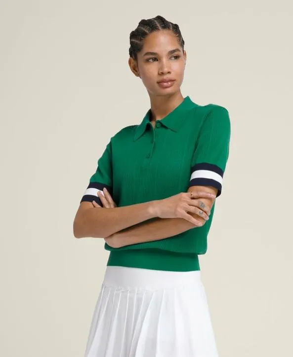 Polos Women Wilson Essex Polo Courtside Green