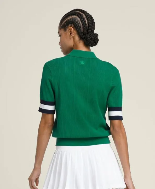 Polos Women Wilson Essex Polo Courtside Green
