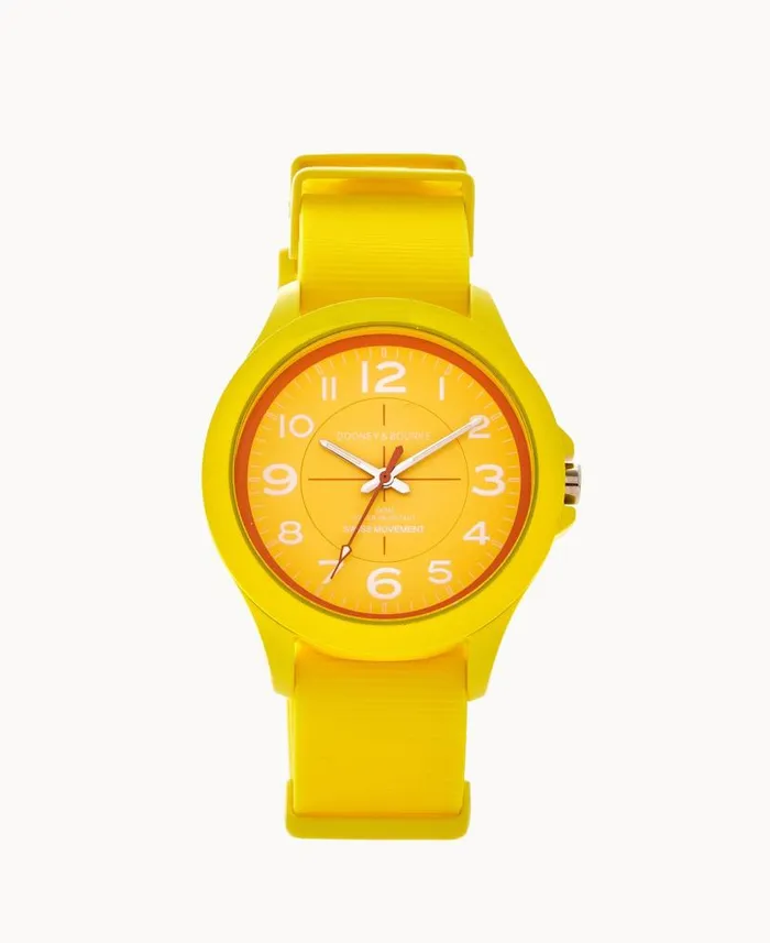 Poppy Sport Watch Yellow ManWoman Dooney and Bourke Watches