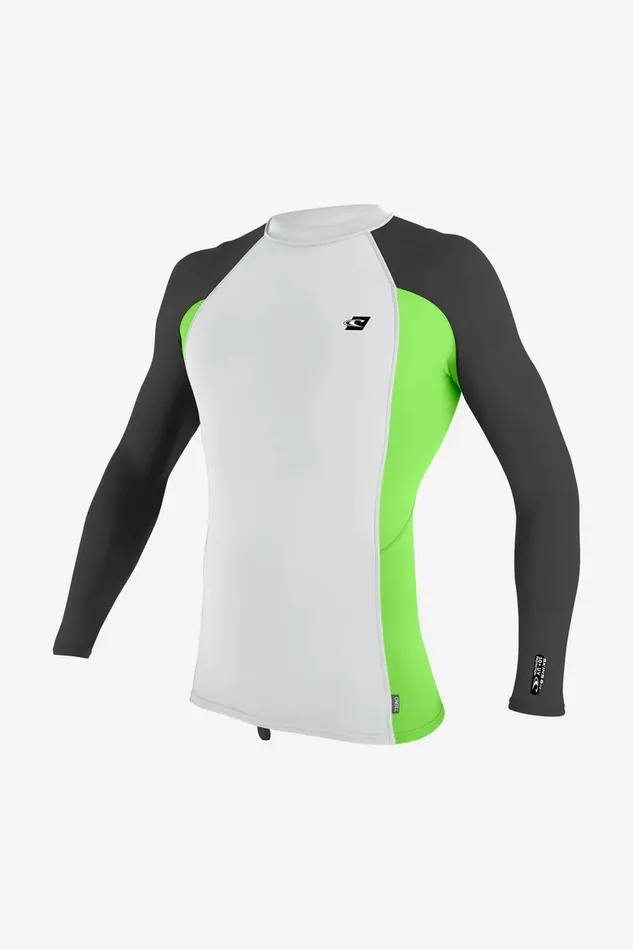 PREMIUM SKINS LS RASH GUARD Whtdglorvn Men O039NEILL Men039S Wetsuits