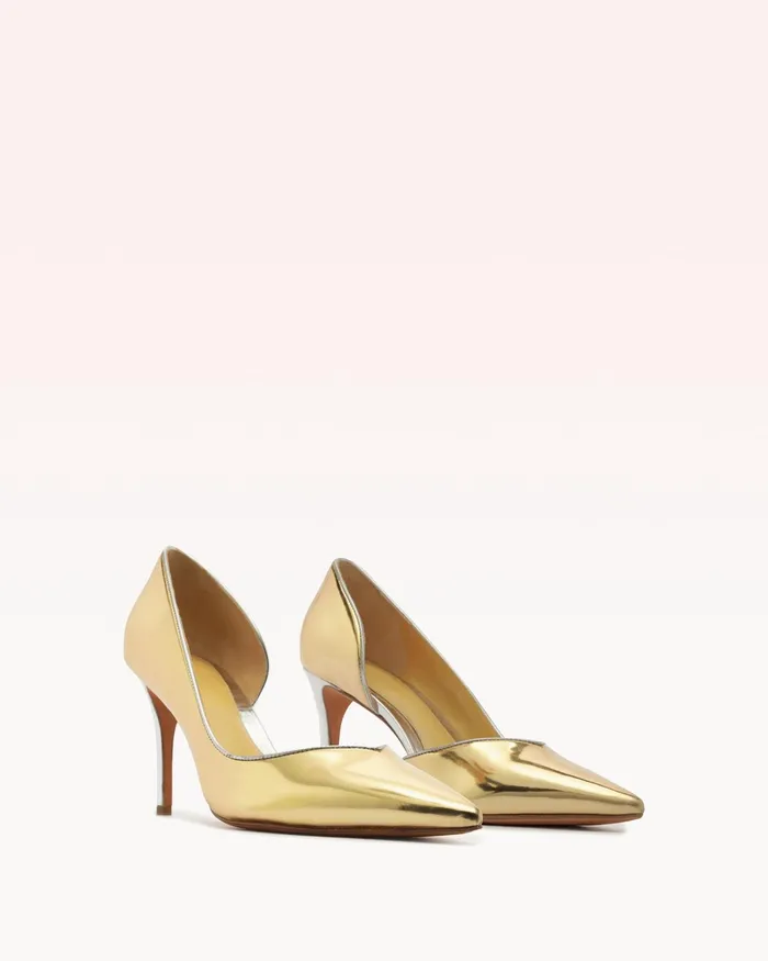 Pumps Women Alexandre Birman Ange Specchio Pump Metallic
