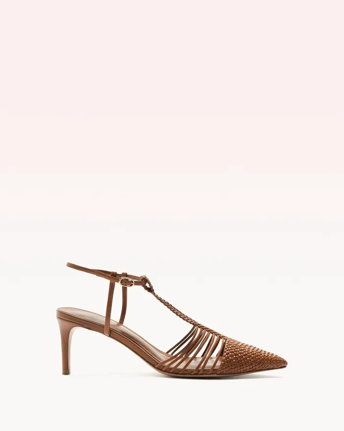 Pumps Women Alexandre Birman Nessa Woven 60 Espresso