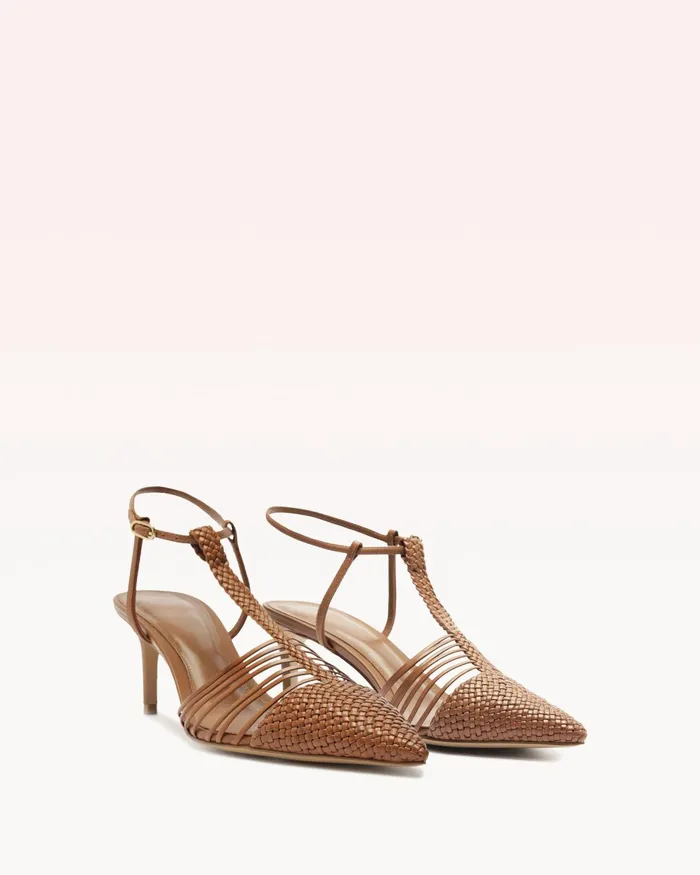 Pumps Women Alexandre Birman Nessa Woven 60 Espresso