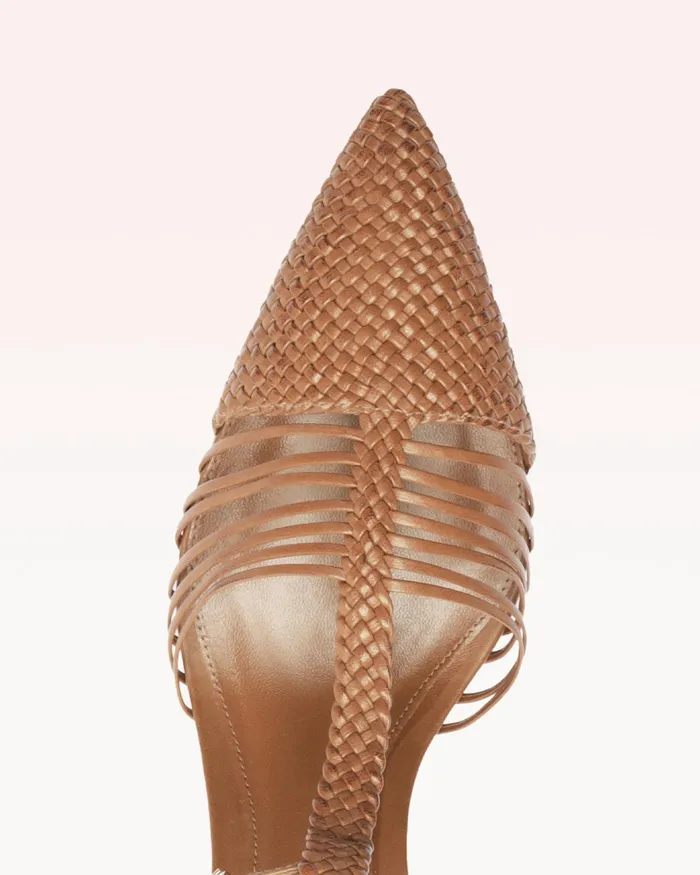 Pumps Women Alexandre Birman Nessa Woven 60 Espresso