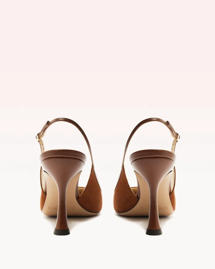 Pumps Women Alexandre Birman Olivia 85 Espresso Alexandre Birman Slingback Pumps Brown Pumps Espresso