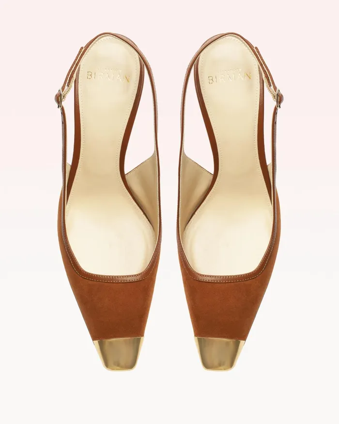 Pumps Women Alexandre Birman Olivia 85 Espresso Alexandre Birman Slingback Pumps Brown Pumps Espresso