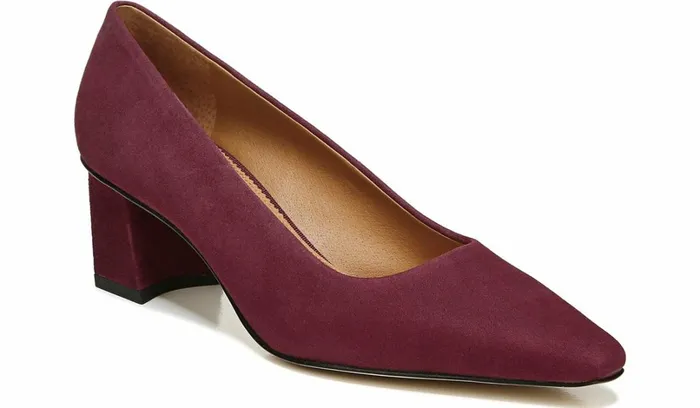 Pumps Women Franco Sarto Sarto Regal Pump Bordeaux Suede