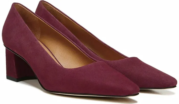 Pumps Women Franco Sarto Sarto Regal Pump Bordeaux Suede