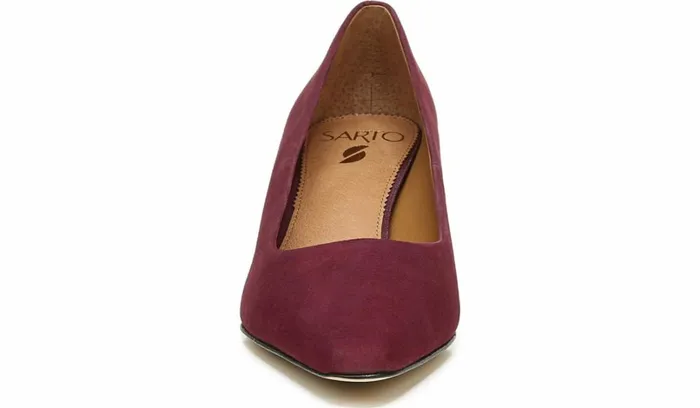 Pumps Women Franco Sarto Sarto Regal Pump Bordeaux Suede