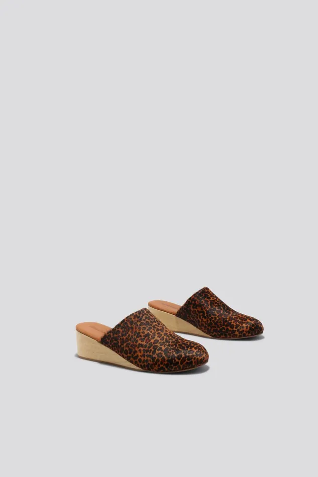 Rachel Comey Clogs Women Sucasa Slipper Leopard
