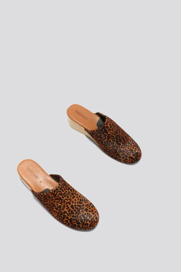 Rachel Comey Clogs Women Sucasa Slipper Leopard