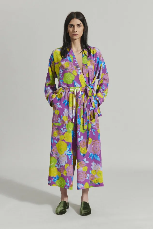 Rachel Comey Pants Women Gide Pant Magenta Multi