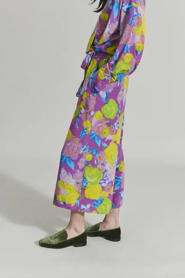 Rachel Comey Pants Women Gide Pant Magenta Multi