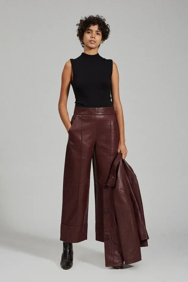 Rachel Comey Pants Women Rotation Pant Bordeaux