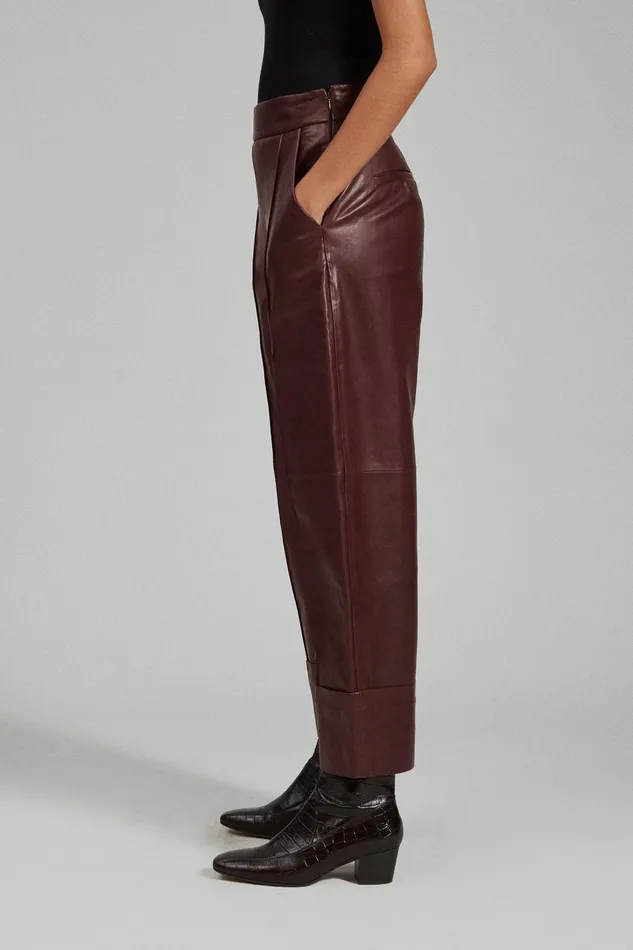 Rachel Comey Pants Women Rotation Pant Bordeaux