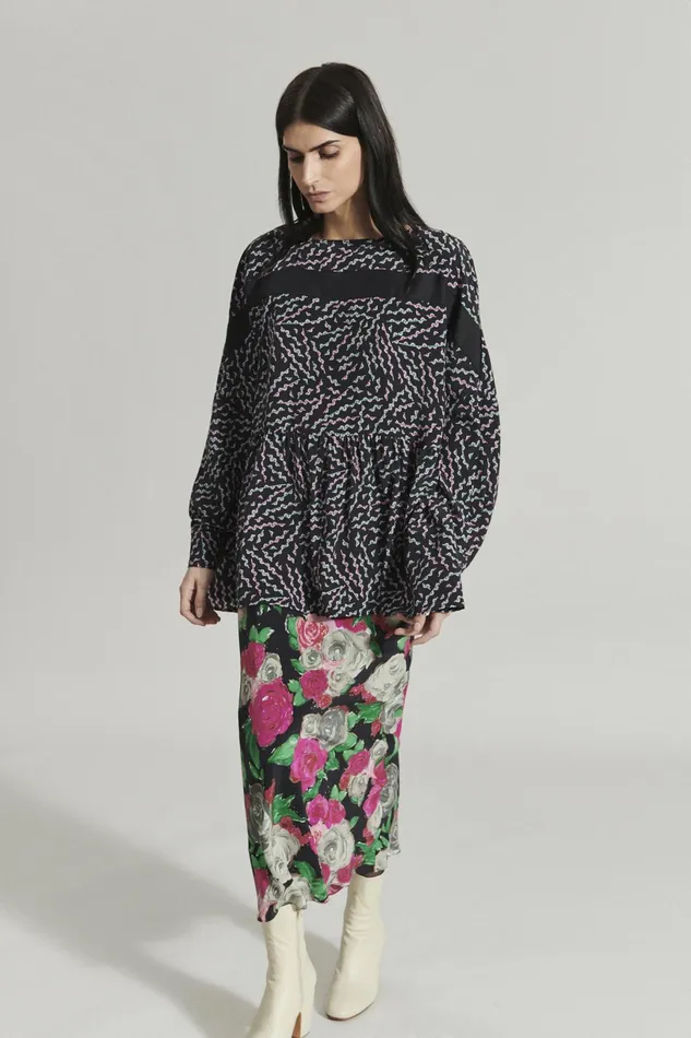 Rachel Comey Skirts Shorts Women Glass Skirt Black Multi