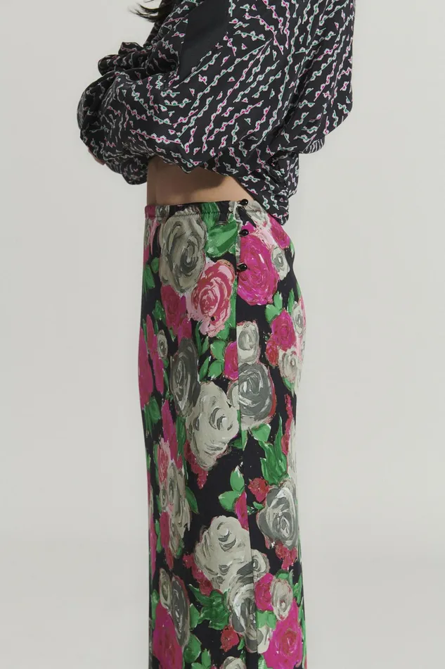 Rachel Comey Skirts Shorts Women Glass Skirt Black Multi