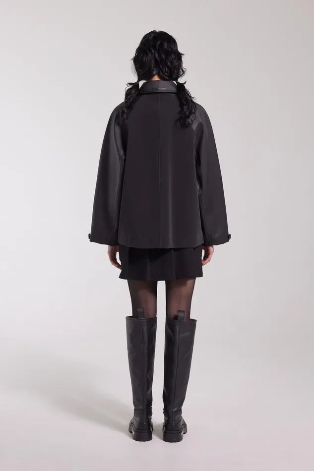 Raincoats Women Stutterheim Bandhagen Raincoat Black