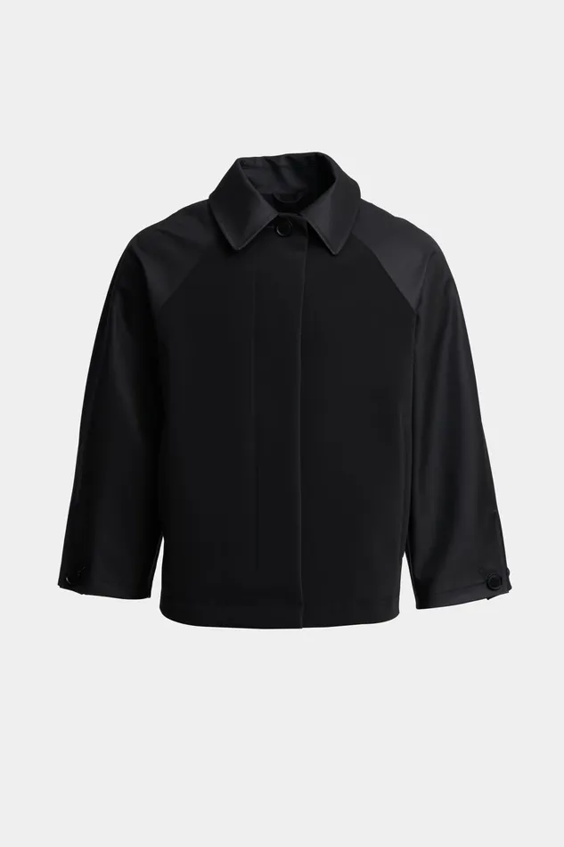 Raincoats Women Stutterheim Bandhagen Raincoat Black