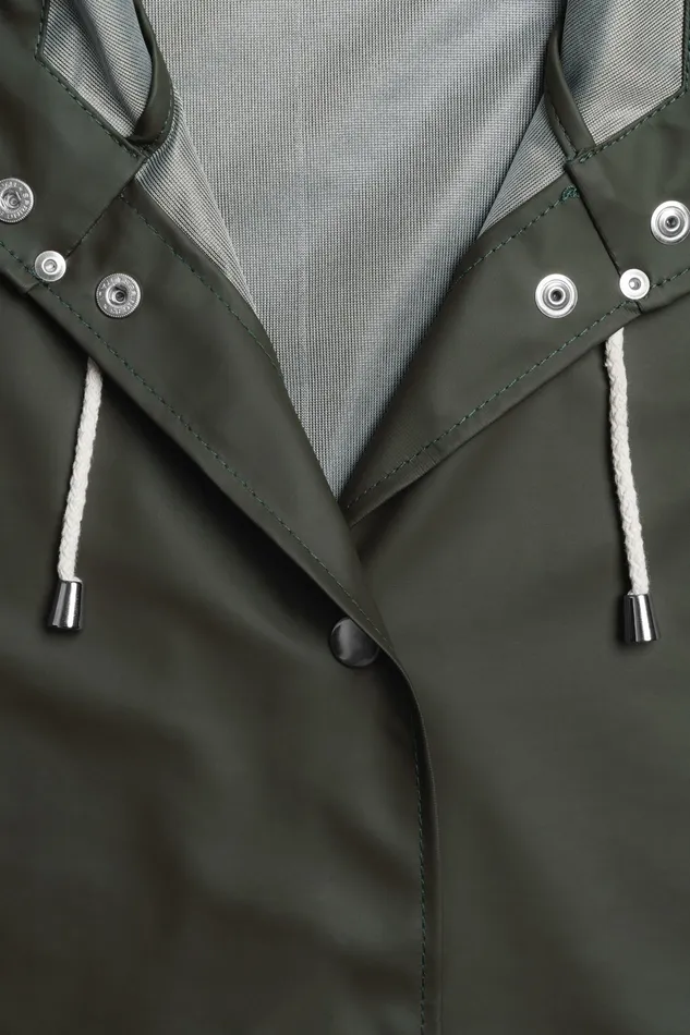 Raincoats Women Stutterheim Mosebacke Lightweight Raincoat Green