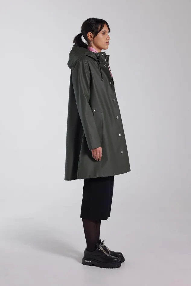 Raincoats Women Stutterheim Mosebacke Lightweight Raincoat Green