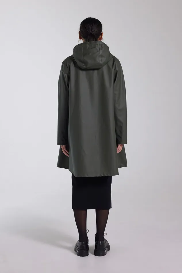 Raincoats Women Stutterheim Mosebacke Lightweight Raincoat Green
