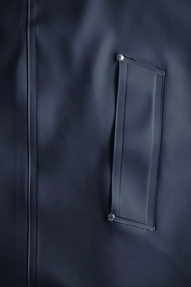 Raincoats Women Stutterheim Mosebacke Raincoat Navy