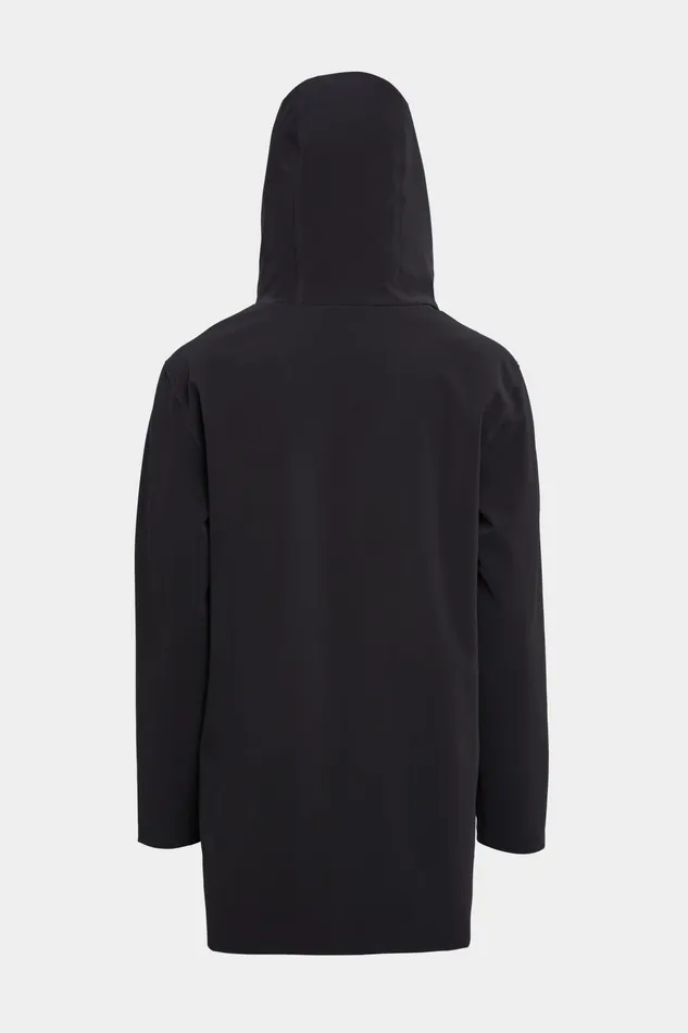 Raincoats Women Stutterheim Stockholm Lightweight Matte Raincoat Black