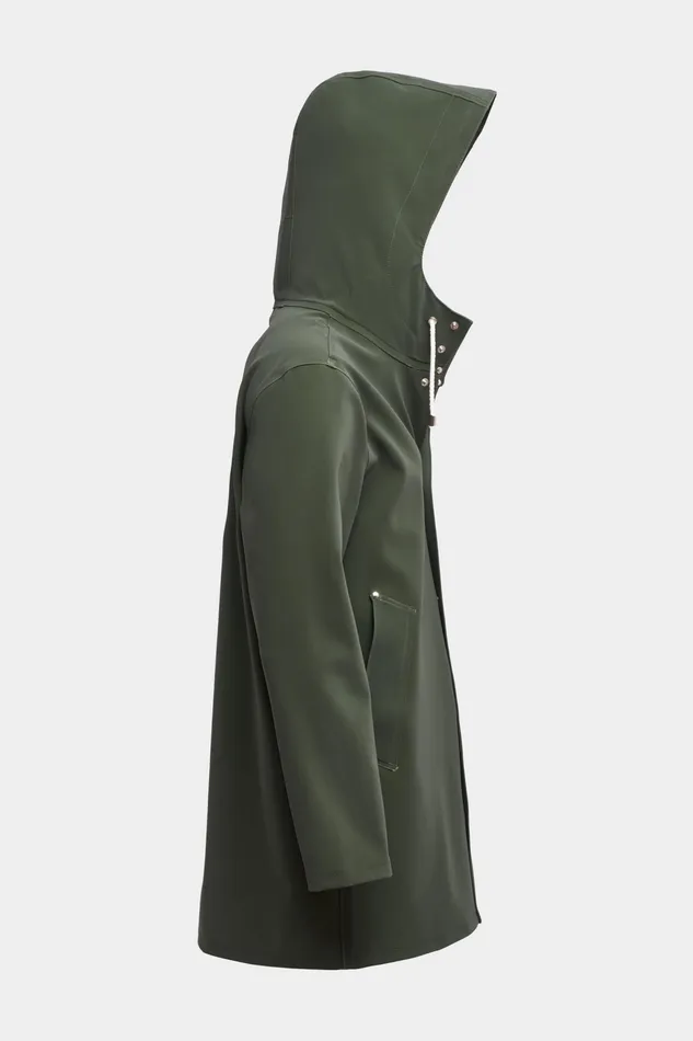 Raincoats Women Stutterheim Stockholm Matte Raincoat Green