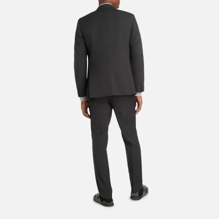 ReadyFlex ModernFit Suit Jacket Grey Check Men Kenneth Cole Suiting