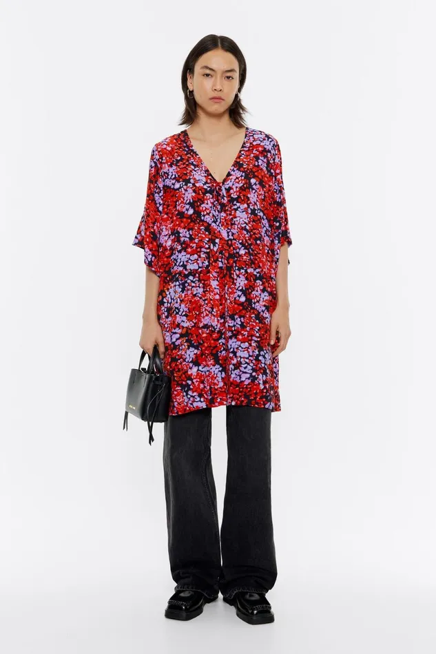 Red Leomimosa Mini Dress With Ties Leomimosa Red Women Bimba Y Lola Dresses And Jumpsuits Red Leomimosa Mini Dress With Ties Leomimosa Red Women Bimba Y Lola Dresses And Jumpsuits