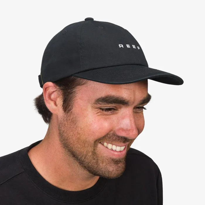 Reef Hats and Beanies Schotts Twill Hat Caviar 8211 WomenMen Reef Hats and Beanies Schotts Twill Hat Caviar 8211 WomenMen