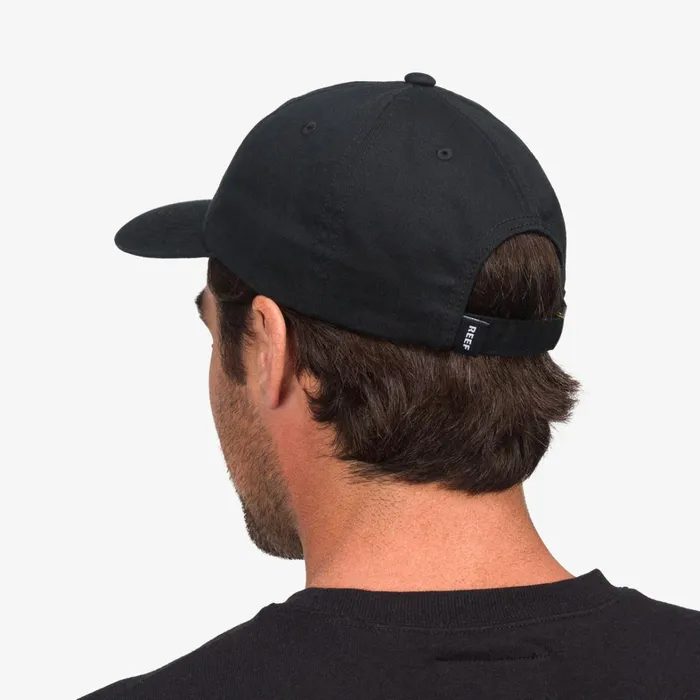 Reef Hats and Beanies Schotts Twill Hat Caviar 8211 WomenMen Reef Hats and Beanies Schotts Twill Hat Caviar 8211 WomenMen